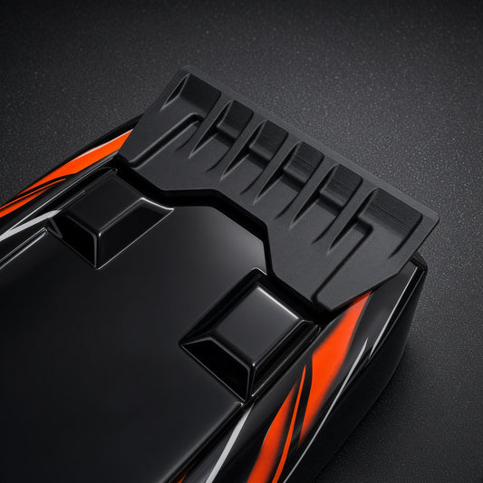 Mini Maxx Wing Spoiler Rear Skid Plate compatible with Traxxas